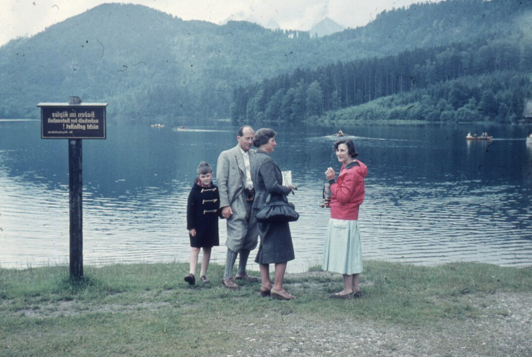 worried german people in discussion