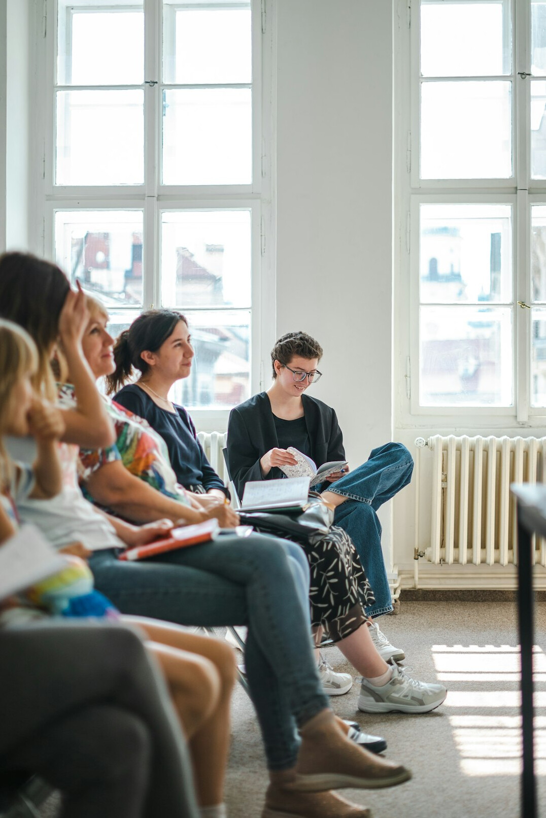 group of germans in meeting